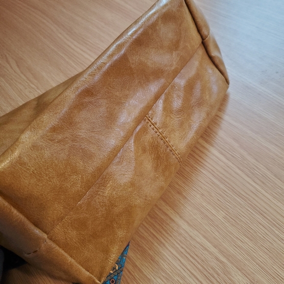 Tan shoulder bag Boho‎ hippie cottagecore - Picture 5 of 7